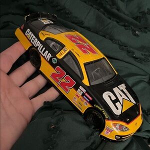 Caterpillar Black and Yellow Car 22  Some Ware Vintage 2000
